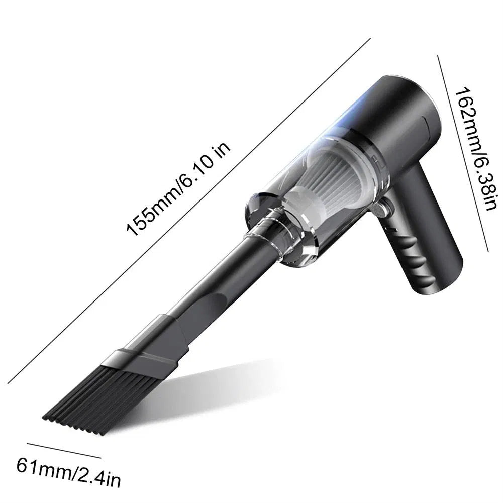 Portable Cordless Handheld Vacuum Cleaner for Car & Home – 120W