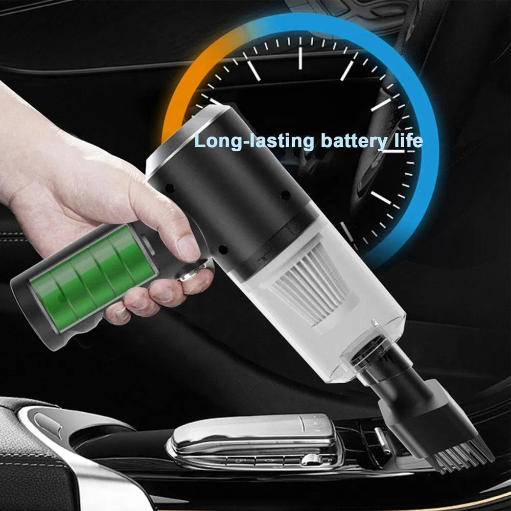 Portable Cordless Handheld Vacuum Cleaner for Car & Home – 120W
