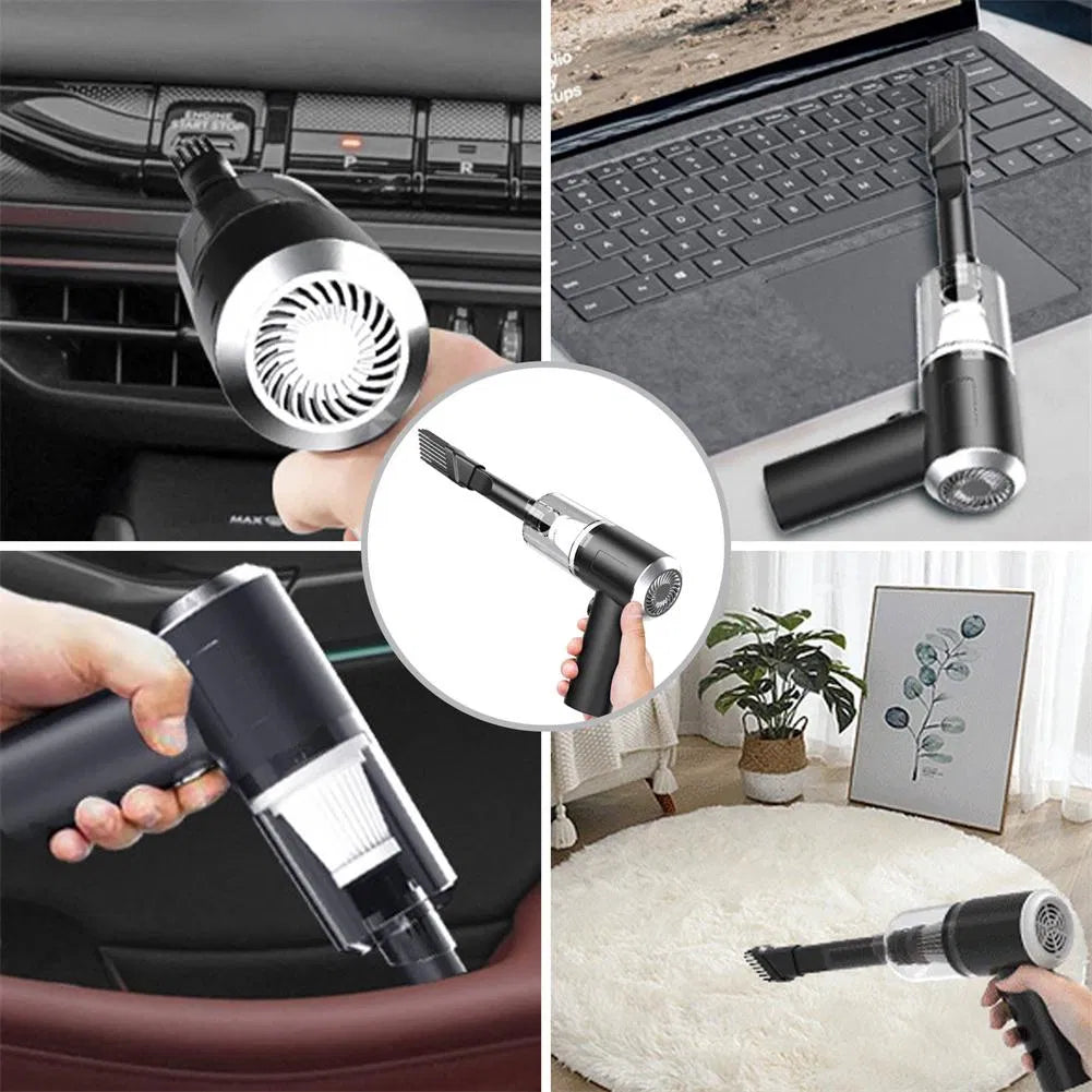 Portable Cordless Handheld Vacuum Cleaner for Car & Home – 120W