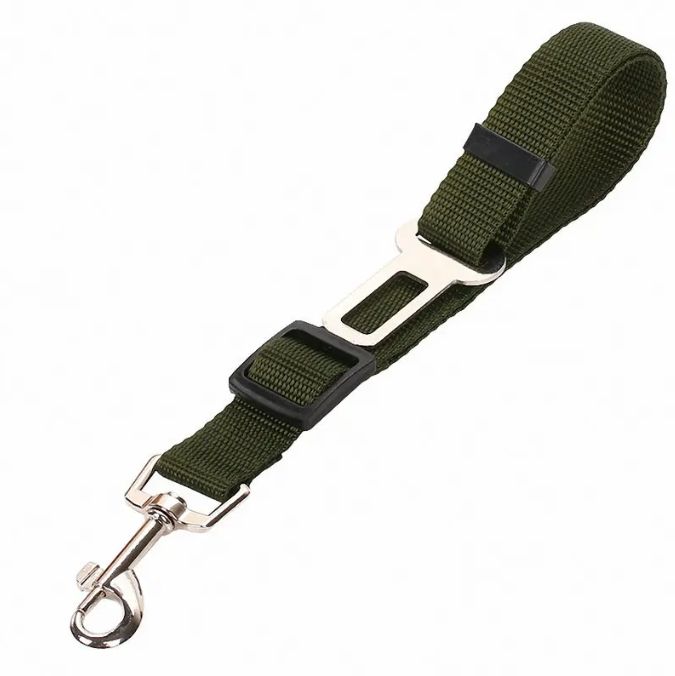 Adjustable Dog Car Seat Belt – Durable Pet Safety Leash for Safe Travel