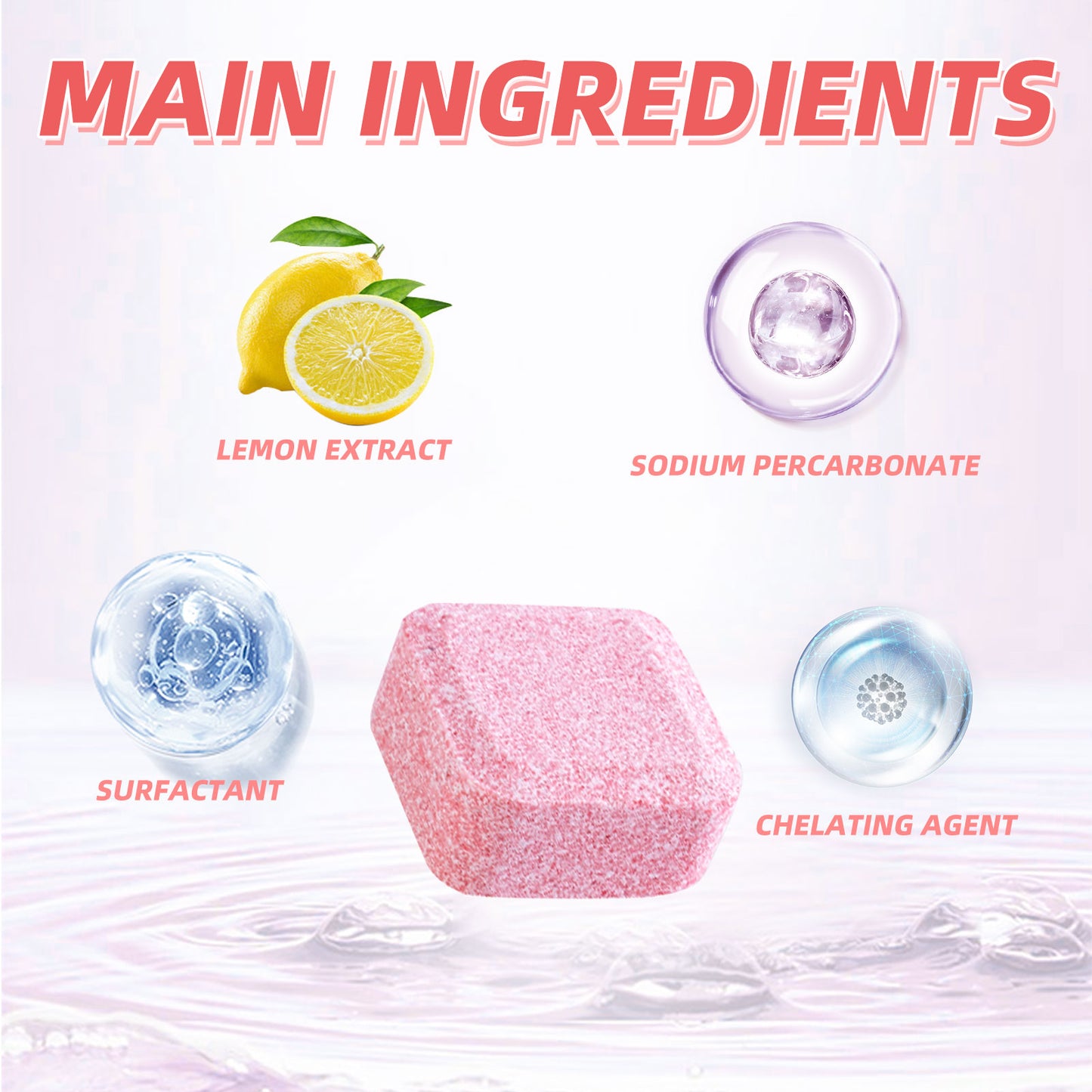 Toilet Effervescent Cleaning Tablets – Powerful Deodorizing & Stain Removal Formula