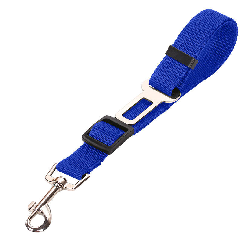 Adjustable Dog Car Seat Belt – Durable Pet Safety Leash for Safe Travel